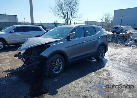 2017 Hyundai Santa Fe Sport 2.4L z USA, uszkodzony, nr VIN 5XYZTDLB7HG406155